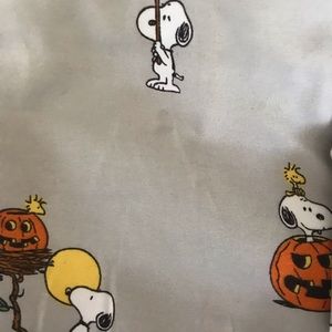 Peanuts Full size Halloween sheet set